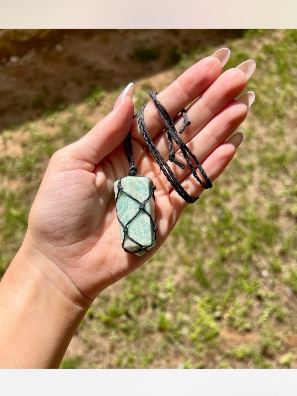 Hand Wrapped Green Aventurine Necklace